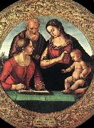 Luca Signorelli Madonna and Child with St Joseph and Another Saint oil painting artist